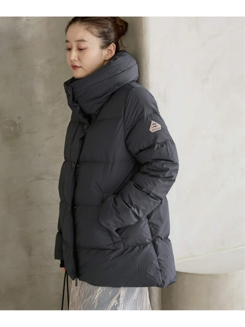 《予約》PYRENEX/ピレネックス ELAURA2 ダウンジャケット HWU036 IENA イエナ ジャケット・アウター ダウンジャケット・ダウンベスト グレー ブラック【先行予約】*【送料無料】[Rakuten Fashion]のサムネイル