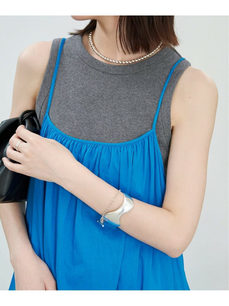 Rakuten - 《シリーズあり》コットンリブアメリカンスリーブ SLOBE IENA スローブ イエナ トップス ノースリーブ・タンクトップ ピンク ワインレッド グレー ホワイト【送料無料】[Rakuten Fashion]