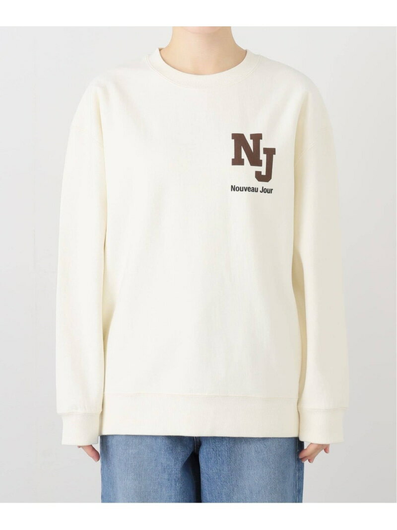 アソートロゴ裏毛BIG プルオーバー SLOBE IENA スローブ イエナ トップス スウェット・トレーナー ベージュ ネイビー グレー【送料無料】[Raku...