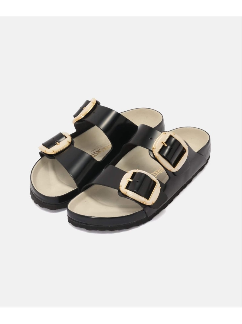 Rakuten - 《WEB/一部店舗限定》BIRKENSTOCK/ビルケンシュトック ARIZONA PEARL BIG BUCKLE IENA イエナ シューズ・靴 サンダル ブラック【送料無料】[Rakuten Fashion]