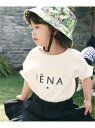 《追加2》【BASIC】エトワールロゴ半袖Tシャツ Kids 90cm-150cm IENA ENFANT イエナ アンファン マタニティウェア・ベビー用品 その他のベビーグッズ ホワイト ブラック ネイビー オレンジ[Rak…