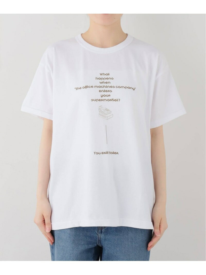 Rakuten - Ophrys/オフリス VAX17780 Tee OP26SS03 SLOBE IENA スローブ イエナ トップス カットソー・Tシャツ ネイビー ホワイト【送料無料】[Rakuten Fashion]