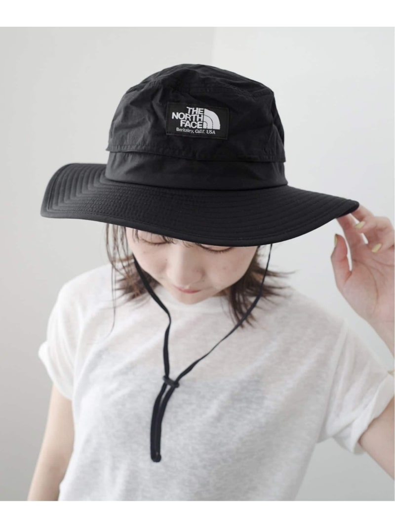 Rakuten - 《追加》THE NORTH FACE/ノースフェイス Horizon Hat NN42531 SLOBE IENA スローブ イエナ 帽子 ハット ブラック グレー【送料無料】[Rakuten Fashion]