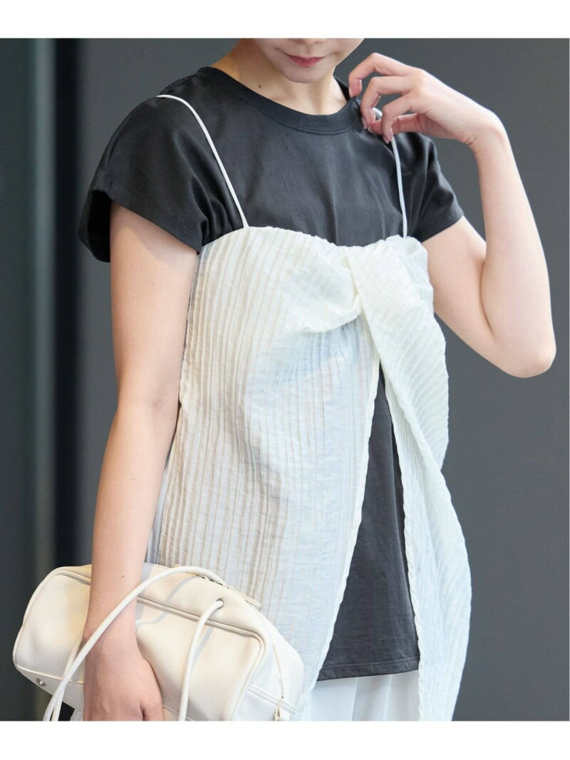 《追加9/新色あり》ラウンドテールプルオーバー IENA イエナ トップス カットソー・Tシャツ ピンク ホワイト ブラック グレー