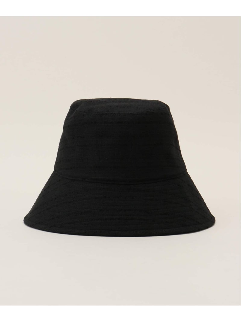 La Maison de Lyllis/メゾンドリリス POTHAT ハット 2243015 IENA イエナ 帽子 ハット ブラック ホワイト【送料無料】[Rakuten Fashion]