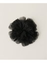 【NINA RICCI/ニナ リッチ】ORGANZA FLOWER BROOCH ブローチ IENA イエナ アクセサリー 腕時計 ブローチ コサージュ バッジ ブラック【送料無料】 Rakuten Fashion