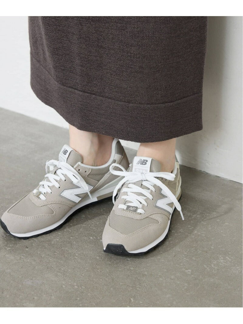 NEW BALANCE/ニューバランス 996 WL996 SLOBE IENA スローブ イエナ シューズ・靴 スニーカー グレー ベージュ【送料無料】[Rakuten Fashion]のサムネイル