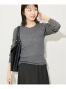 《WEB限定/追加2予約》スイビハイゲージプルオーバー SLOBE IENA スローブ イエナ トップス ニット ネイビー ブラック ホワイト グレー【先行予約...