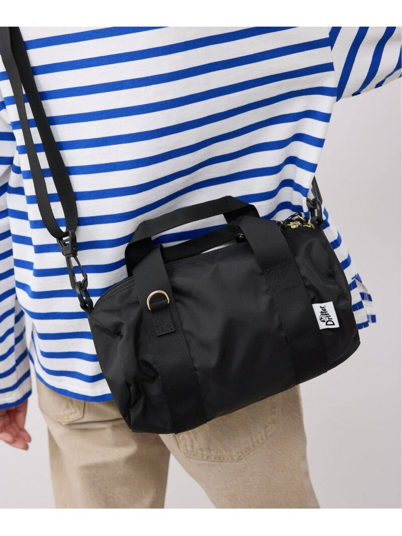 《追加2予約》DRIFTER/ドリフター SLOBE別注 ショルダー付きボストン SLOBE IENA スローブ イエナ バッグ ボストンバッグ ブラウン ブラック【先行予約】*【送料無料】[Rakuten Fashion]