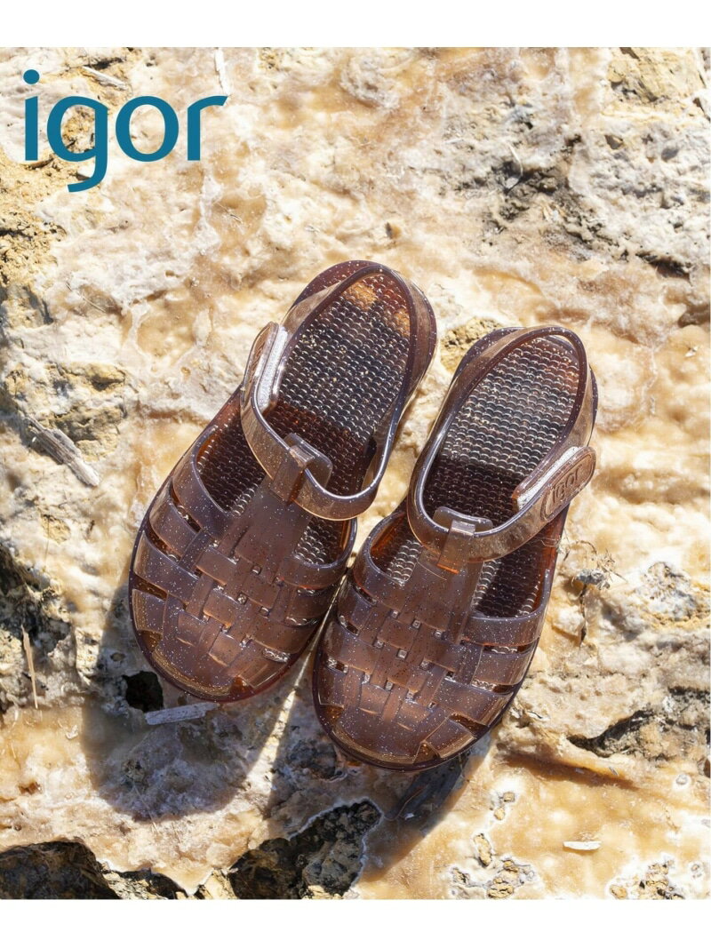 Clasica Cristal sandals baby-kids(13cm-21cm) IENA ENFANT イエナ　アンファン マタニティウェア・ベビー用品 その他のベビーグッズ ブラウン