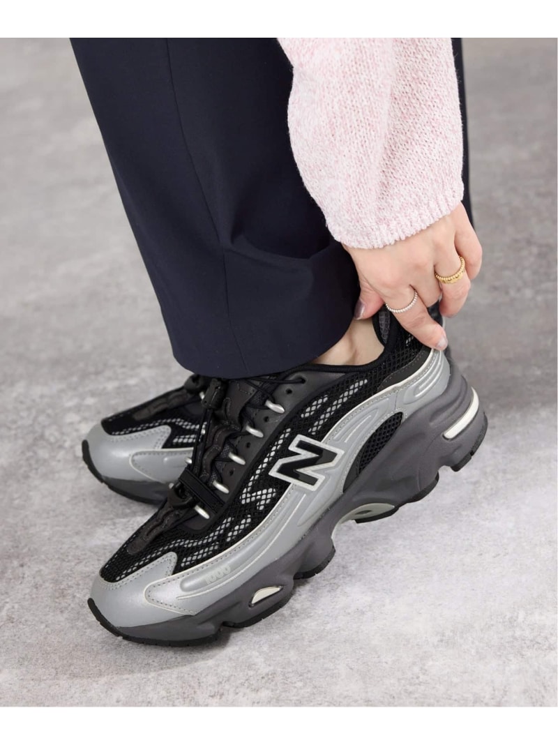 NEW BALANCE/ニューバランス 1000 スニーカー IENA イエナ シューズ・靴 スニーカー シルバー ブラック【送料無料】[Rakuten Fashion]