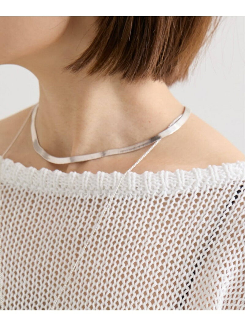 Other - quip queint/クィップ クエイント lumen necklace ネックレス QU125 IENA イエナ アクセサリー・腕時計 ネックレス シルバー【送料無料】[Rakuten Fashion]