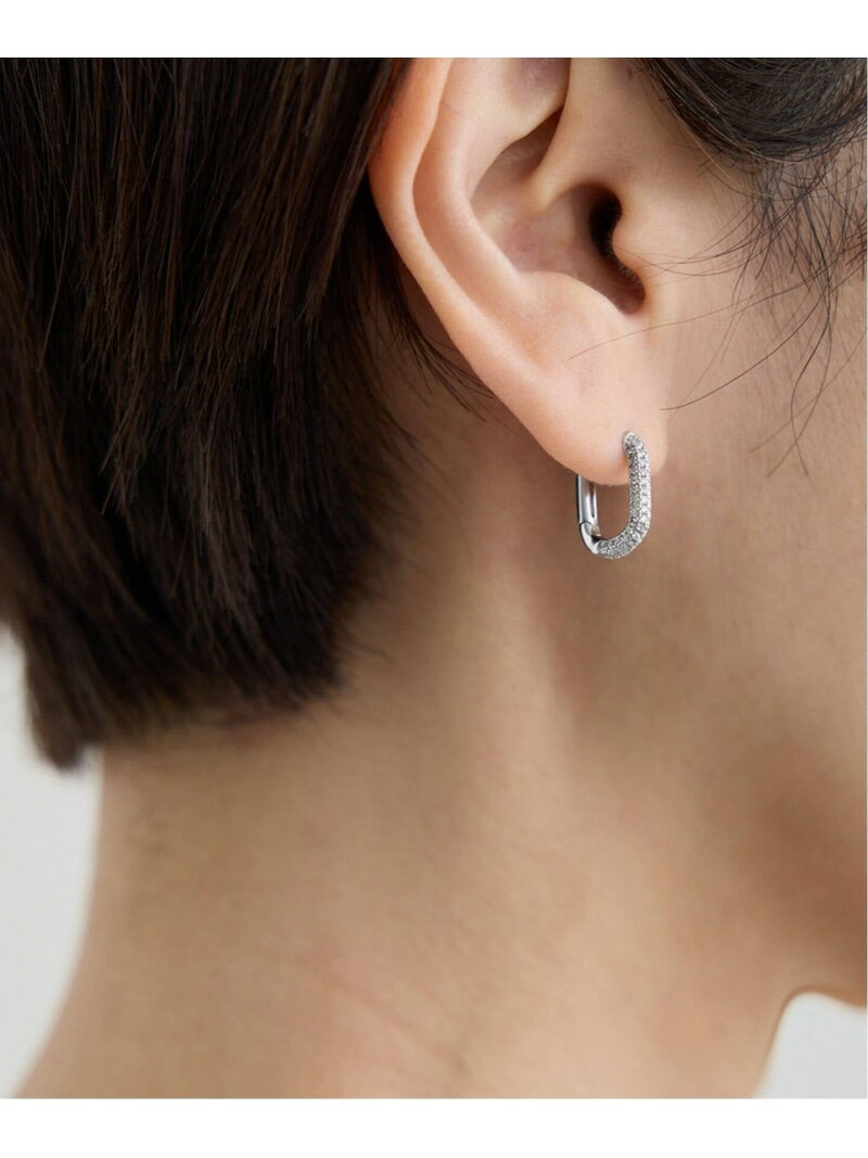 ɲͽLUV AJ  THE PAVE CHAIN LINK HUGGIES VERMEIL par iena ᥤ ѡ  ...