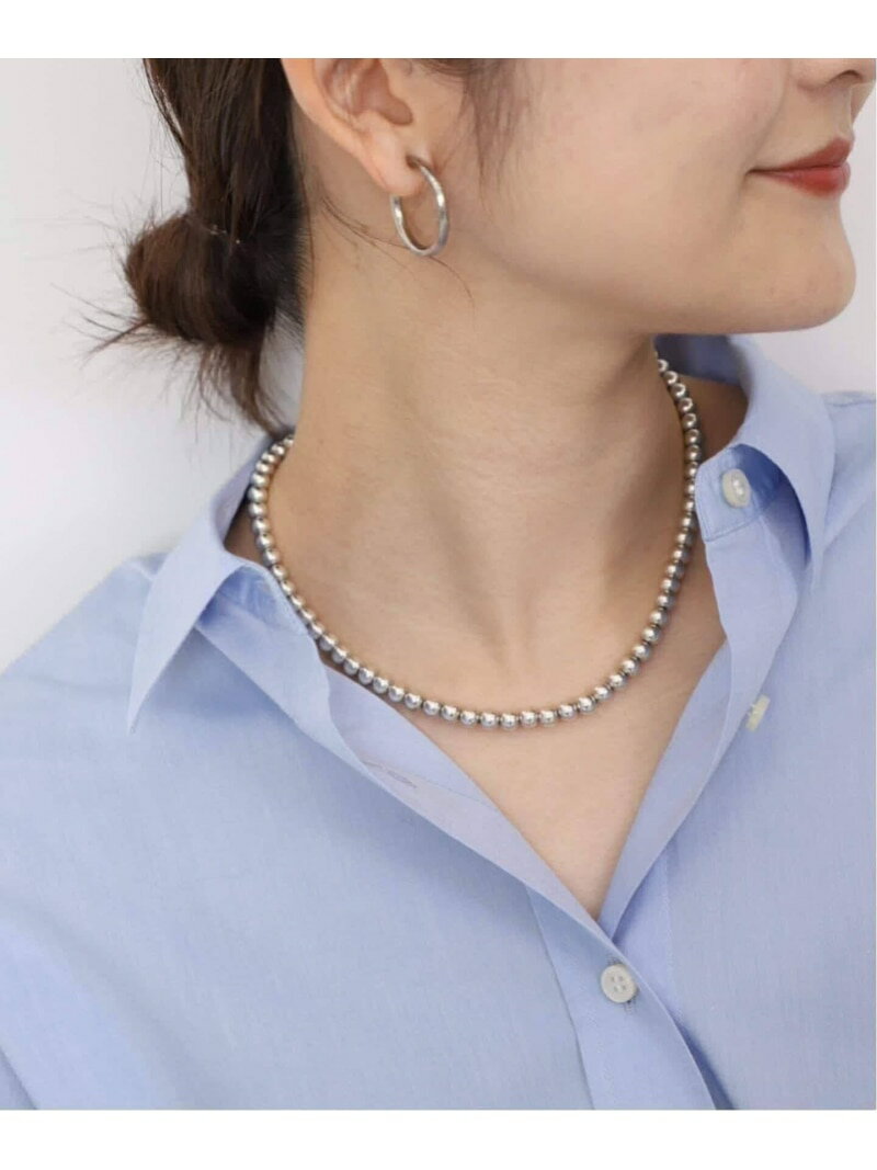 樂天商城 - 《追加2》SLOBE メタルビーズショートネックレス SLOBE IENA スローブ イエナ アクセサリー・腕時計 ネックレス シルバー【送料無料】[Rakuten Fashion]