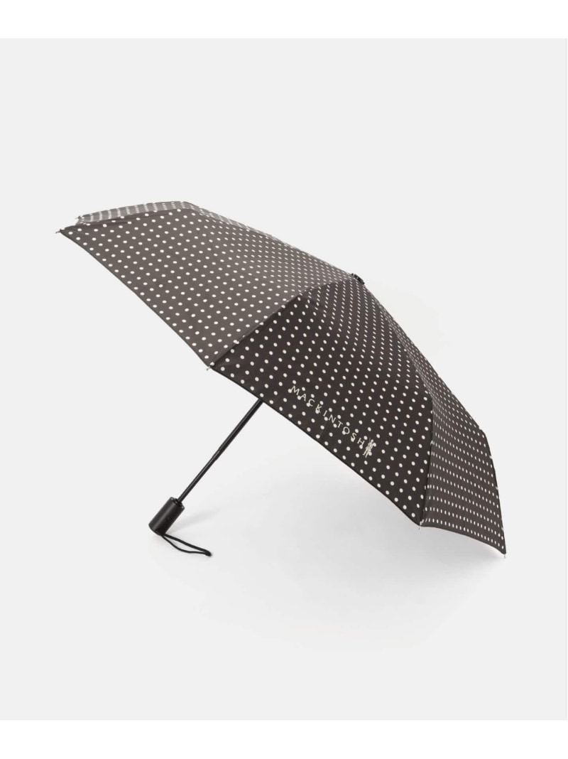 樂天商城 - MACKINTOSH/マッキントッシュ FOLDING UMBRELLA DOT 傘 A242CL0027UBUD IENA イエナ ファッション雑貨 傘・長傘 ブラック【送料無料】[Rakuten Fashion]