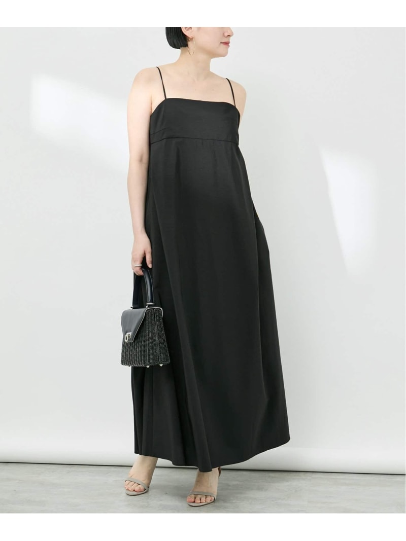 【SALE／30%OFF】サイドタックワンピース VERMEIL par iena ヴェルメイユ パー イエナ ワンピース・ドレス ワンピース ブラック【RBA_E】【送料無料】[Rakuten Fashion]のサムネイル