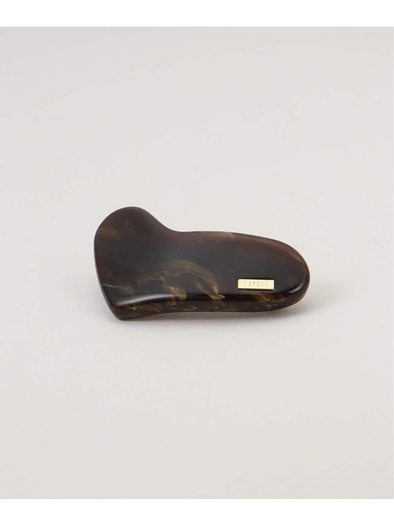 LAPUIS/ラピュイ ヘアバレッタ 262-220114 SLOBE IENA スローブ イエナ ヘアアクセサリー その他のヘアアクセサリー ブラウン ブラック