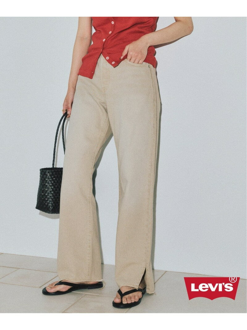 Rakuten - Levi's/リーバイス SLOBE別注 501'90s デニムパンツ SLOBE IENA スローブ イエナ パンツ ジーンズ・デニムパンツ ベージュ【送料無料】[Rakuten Fashion]