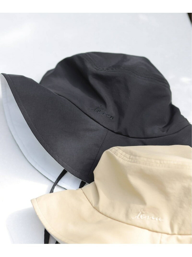 Rakuten - 【UVカット機能付き】UVサンハット kids IENA ENFANT イエナ　アンファン マタニティウェア・ベビー用品 その他のベビーグッズ ブラック ベージュ【送料無料】[Rakuten Fashion]