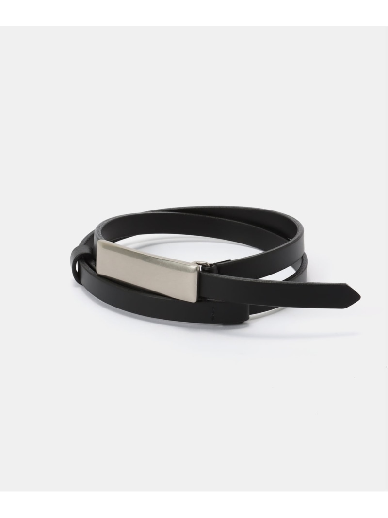 樂天商城 - MAISON CANAU メゾンカナウ Belt MCLB5B01 VERMEIL par iena ヴェルメイユ パー イエナ ファッション雑貨 ベルト ブラック【送料無料】[Rakuten Fashion]