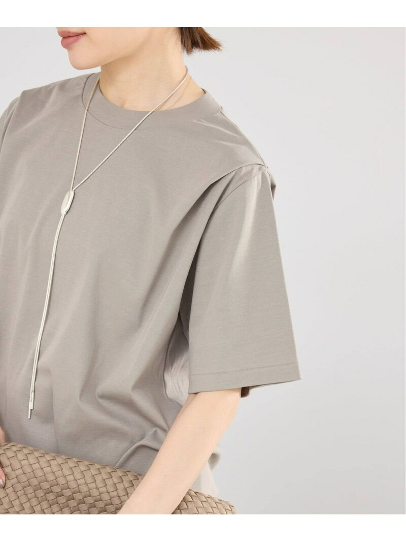 樂天商城 - 《予約》GGG/ジージージー CN PLEAT T Tシャツ 02-01-1868 IENA イエナ トップス カットソー・Tシャツ ホワイト カーキグリーン ブラック【先行予約】*【送料無料】[Rakuten Fashion]