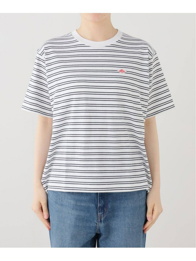 Rakuten - DANTON/ダントン マルチストライプTシャツ #DT-C0404 SLOBE IENA スローブ イエナ トップス カットソー・Tシャツ ネイビー ホワイト【送料無料】[Rakuten Fashion]