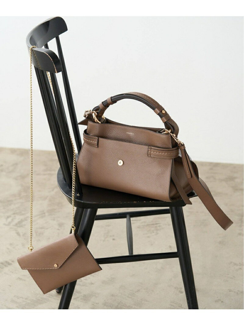 《予約》【LORISTELLA/ロリステッラ】別注 SHEILA ワンハンドル 2wayショルダーバッグ IENA イエナ バッグ ショルダーバッグ ベージュ ブラック【先行予約】*【送料無料】[Rakuten Fashion]のサムネイル