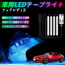 日産 フェアレディZ Z33 車用LEDテープ LEDテープライト フットライト 足元灯 フルカラー イルミネーション16000色 48SMD RGB ienobenrikan