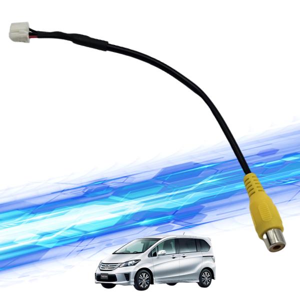 フリード バックカメラ アルパイン アダプター 変換 RCA 6ピン ハーネス 接続 ienobenrikan