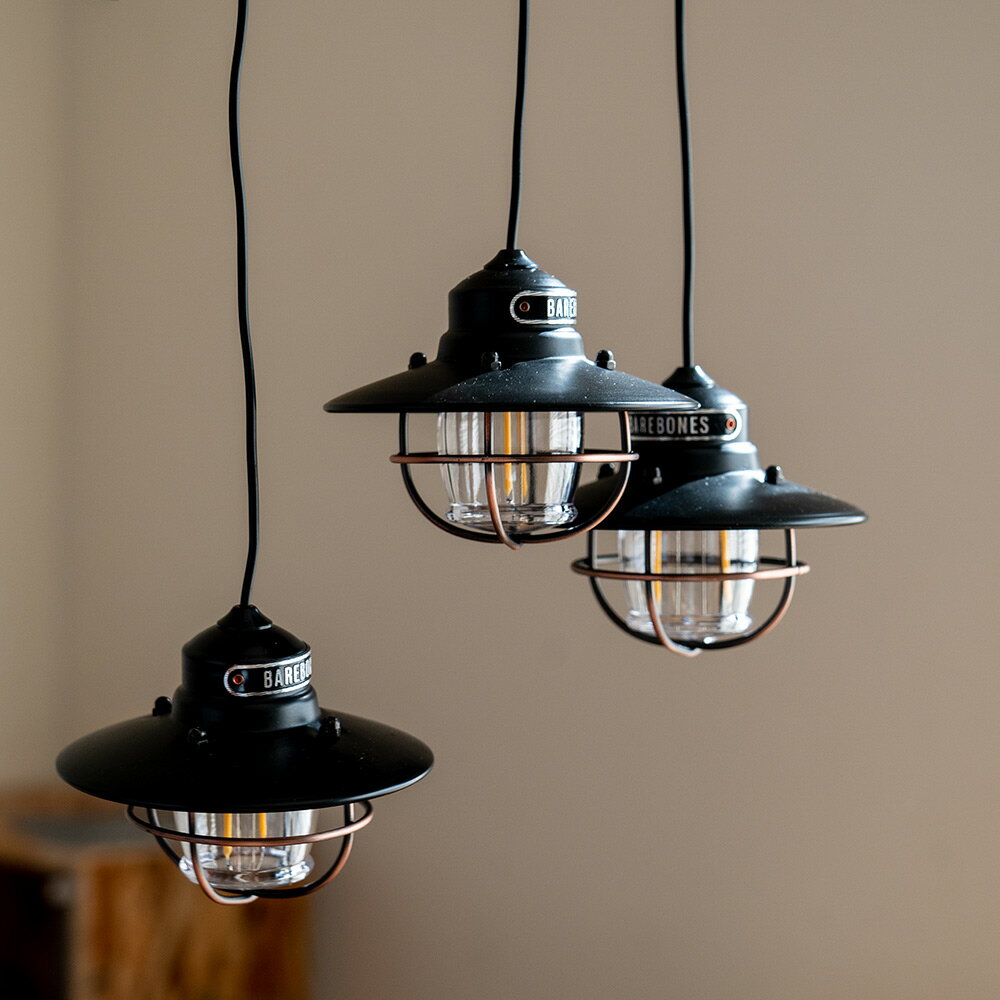 ベアボーンズリビング Barebones Living BBL エジソン ストリングライトLED ランタン ブロンズ 最大100ルーメン通販格安セール情報　楽天　通販