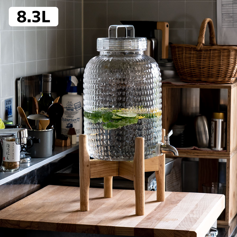 ジュースディスペンサーL Starwares ウォータージャグ 8340ml アウトドア キャンプ カフェ Starwares スター商事
