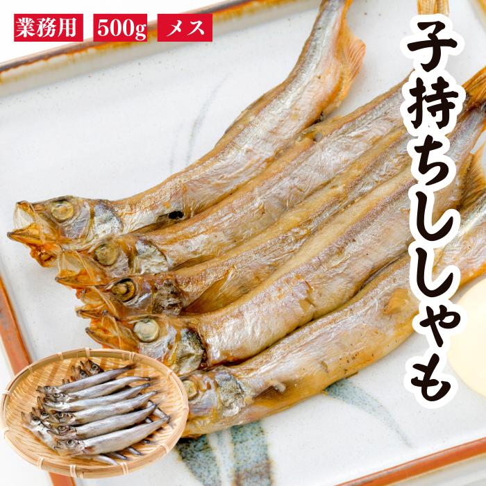 ししゃも シシャモ 子持ちししゃも 500g(50尾入) ししゃも メス 普段使い 便利なバラ凍結 送料無料 ギフト 母の日 父の日 お中元 お祝い お礼 のしシール対応