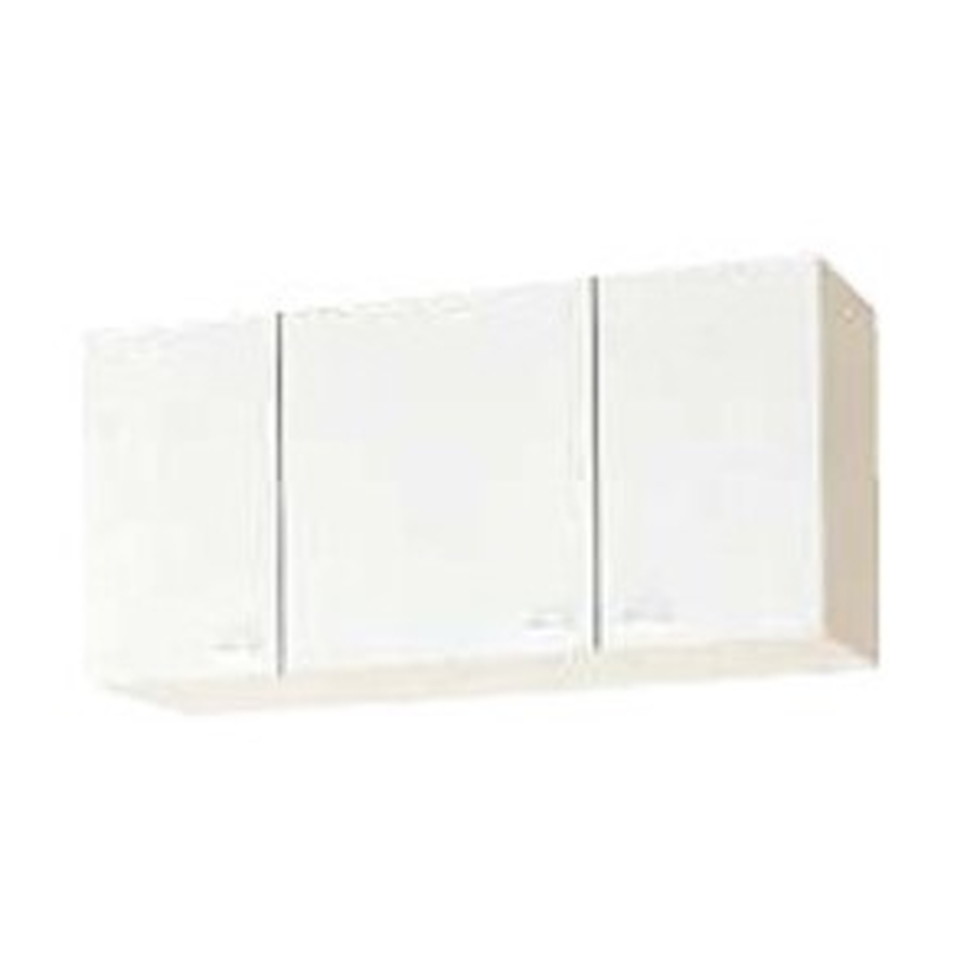 木キャビキッチンクリンプレティ ショート吊戸棚 可動棚板1段 間口105cm 奥行37.5cm 高さ50cm WGTS-105/WG4V-105