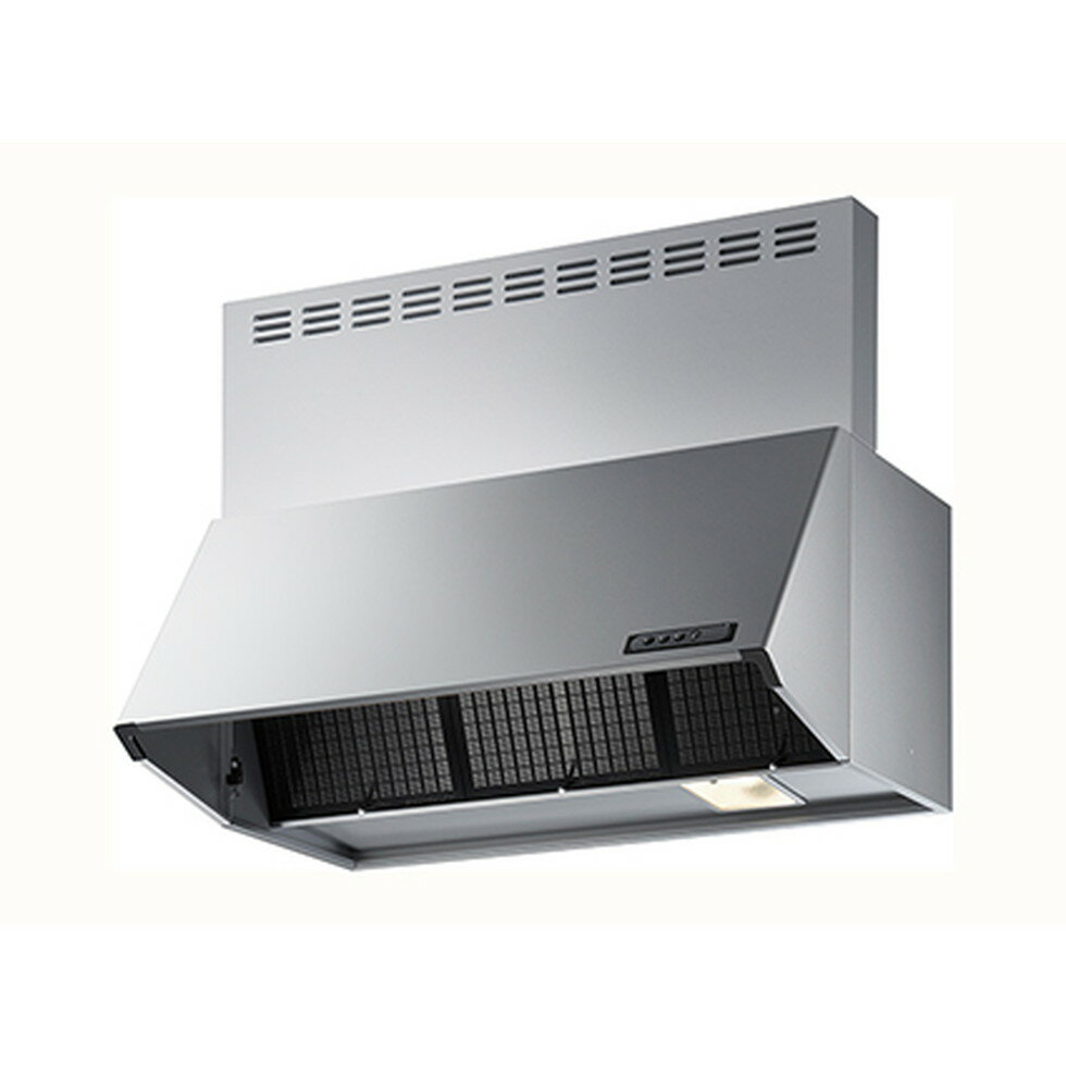 品番：BDR-4HL-9017SI スタンダード シロッコファン 壁面取付タイプ BL4型相当風量 カラー：シルバーメタリック 前幕板付属 間口900mm高さ700mm 主な特徴 ・ファンシークリーン ・スロットフィルタ