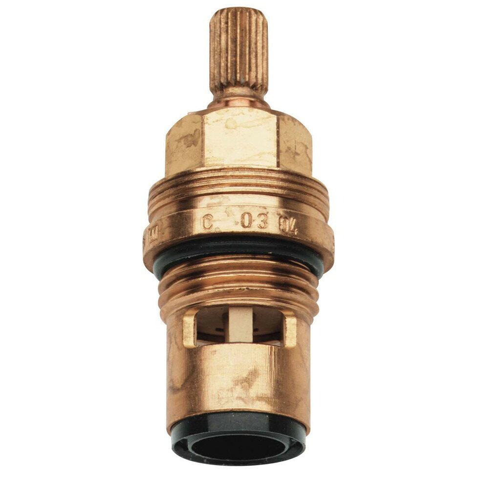 PARTSシリーズ セラミックヘッドパーツ 1/2” 90°左回転開栓
