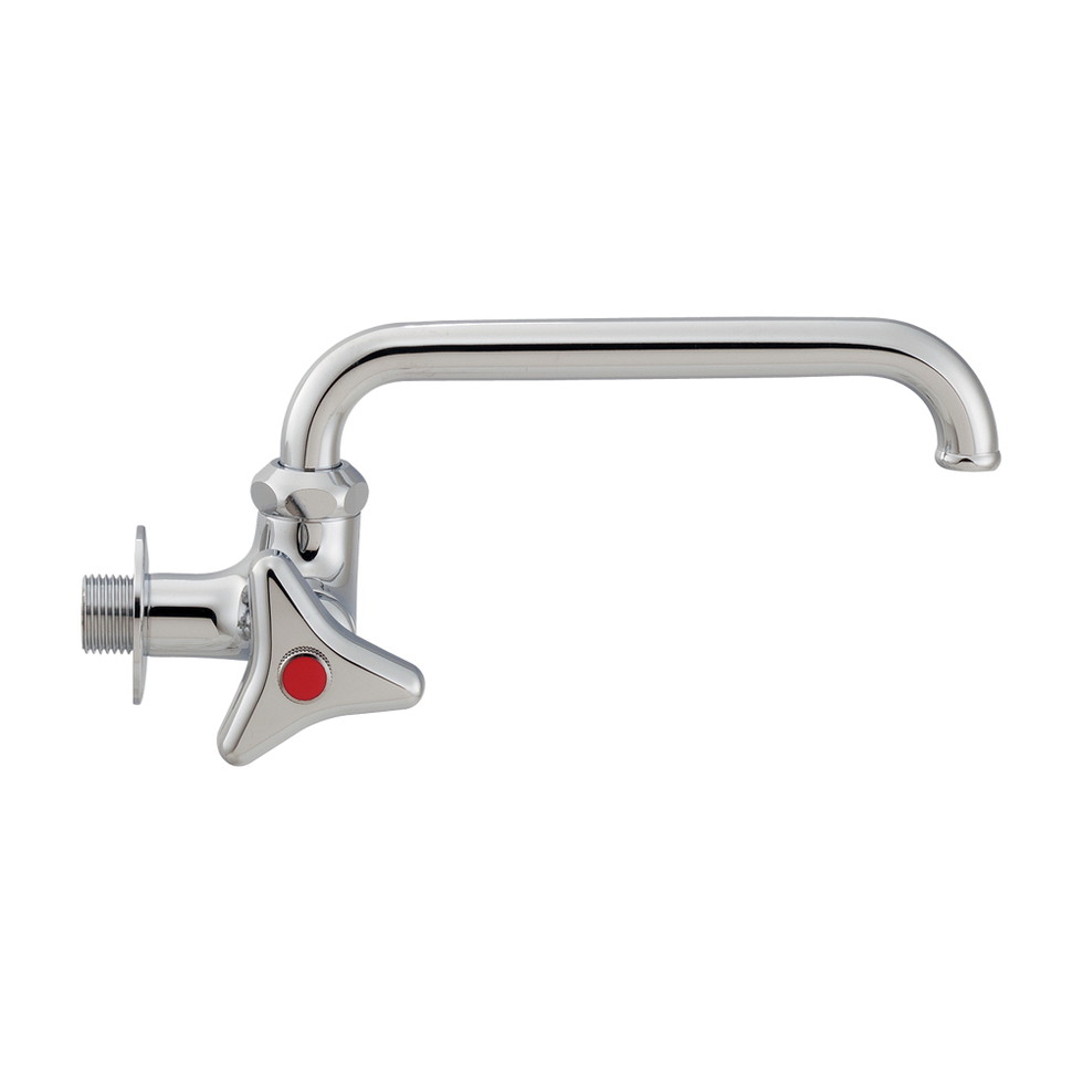 カクダイ[724-501-13]左ハンドル横形自在水栓