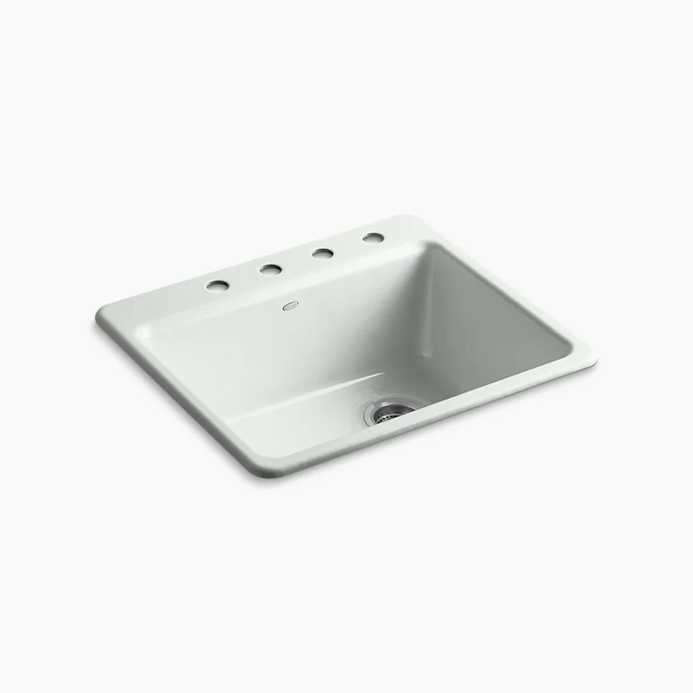 リバーバイ(スモール)　オーバーカウンター キッチン1槽シンク