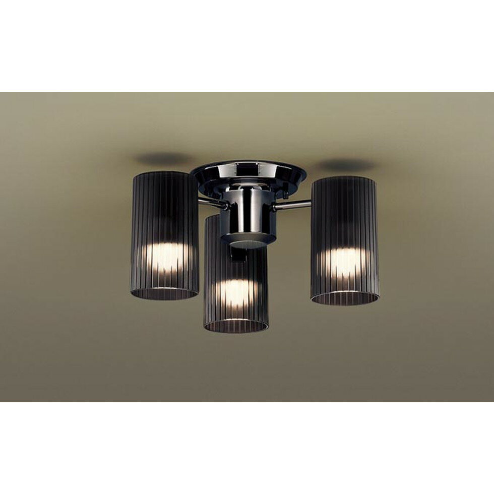 パナソニック[LGB57352]天井直付型 LED（電球色） シャンデリア U-ライト方式 LED電球交換型 白熱電球40形3灯器具相当