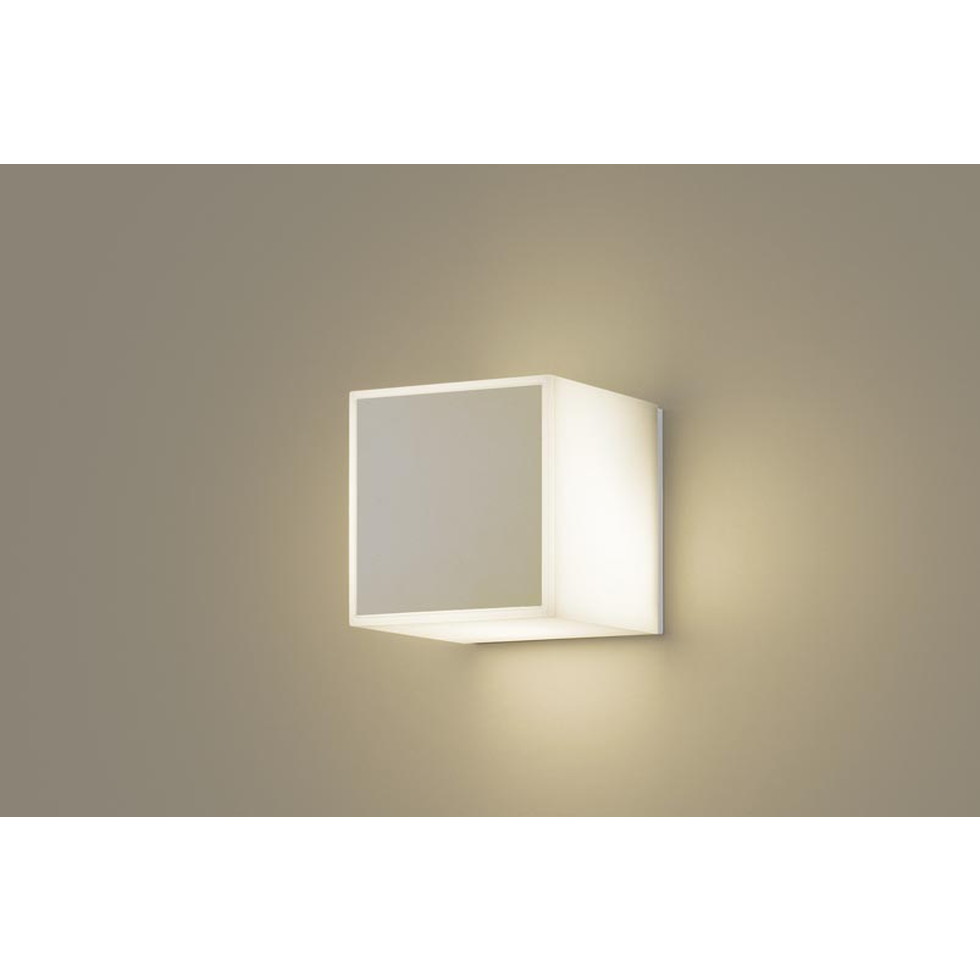 パナソニック[LGW85281YZ]エクステリア　壁直付型・据置取付型　LED（電球色）　ポーチライト・勝手口灯・門まわり照明器具　遮光タイ..