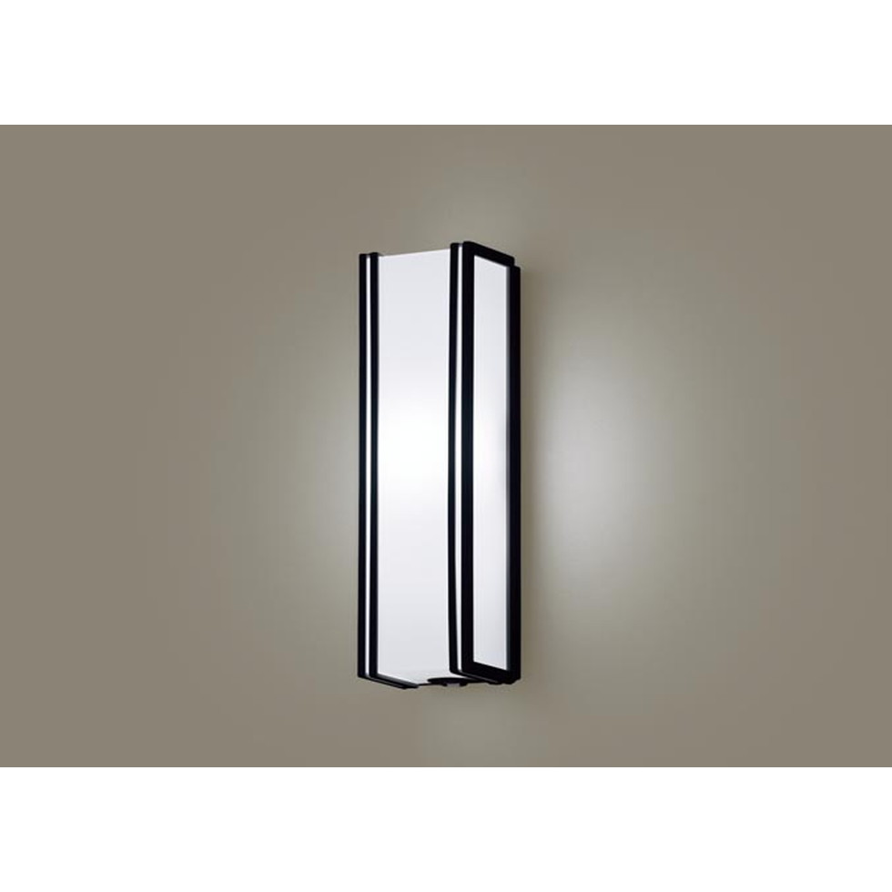 パナソニック[LGWC80425LE1]エクステリア　壁直付型　LED（昼白色）　ポーチライト　拡散タイプ　防雨型・FreePaお出迎え・段調光省エネ型・明るさセンサ付　白熱電球40形1灯　エクステリア