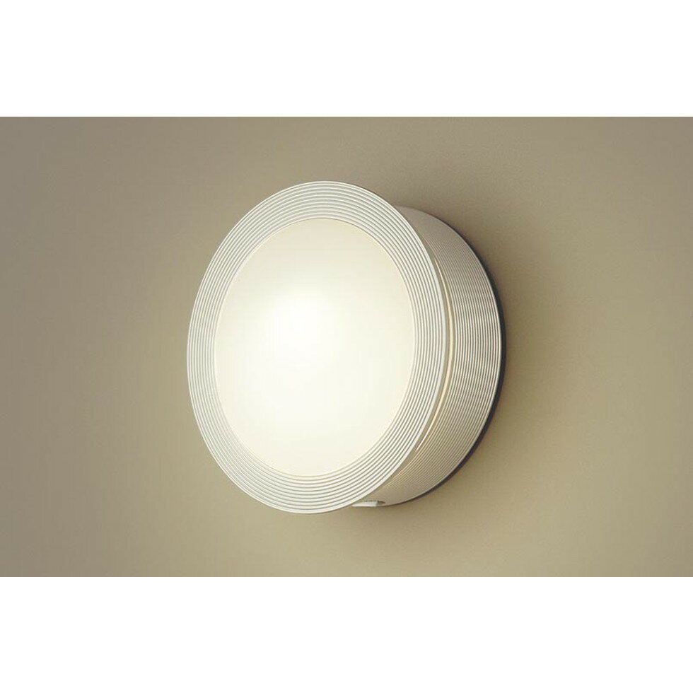 パナソニック[LGWC85076Y]エクステリア　壁直付型　LED（電球色）　ポーチライト　密閉型　LED電球交換型・防雨型・FreePaお出迎え・点灯省エネ型・明るさセンサー付　白熱電球　エクステリア