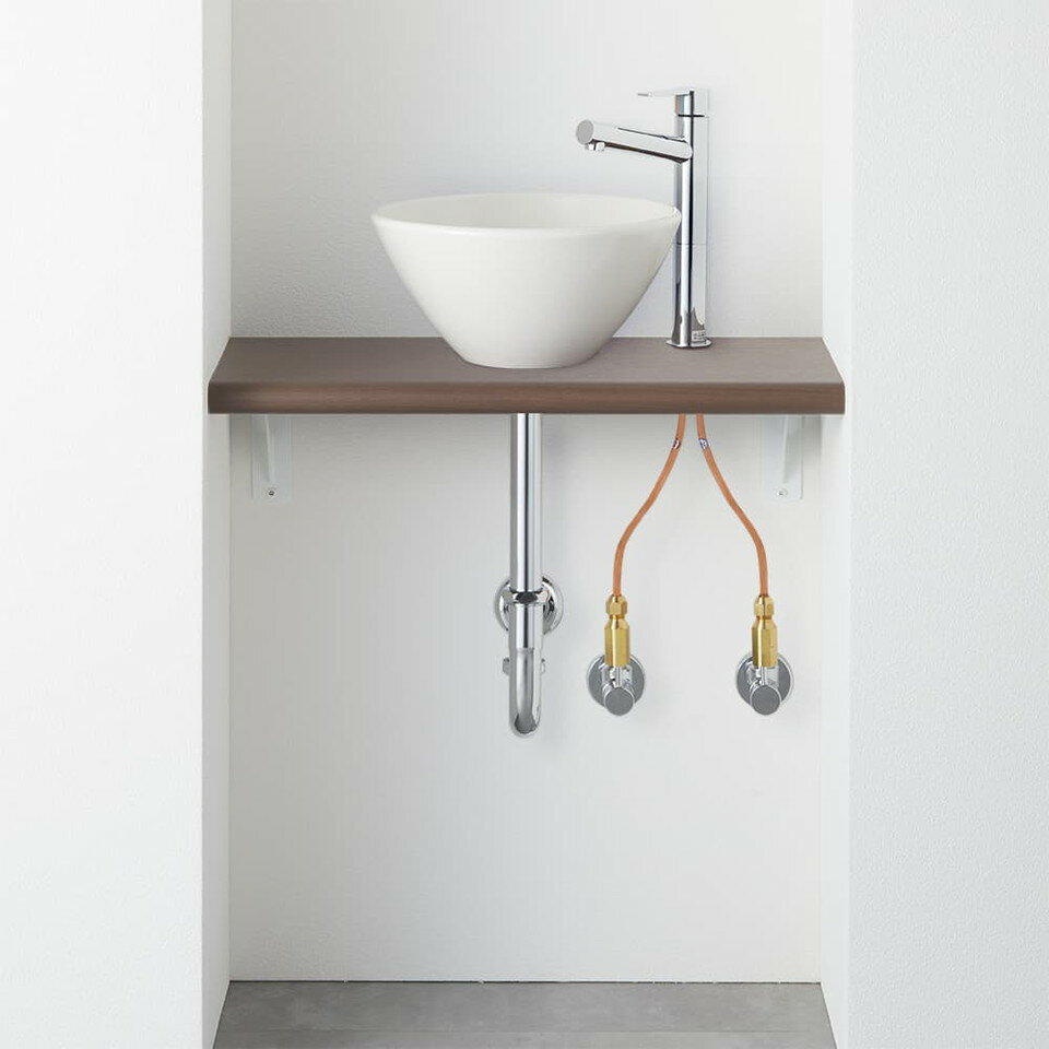 SANEI[HW01C602-K1V25]三栄水栓　手洗カウンターセット