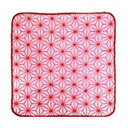 (A麻の葉模様)【ミニタオル】和柄ハンカチ【約H20.5×W20.5cm】【感謝セール】【スーパーSALE×ポイントアップ】