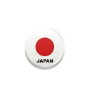 豆缶 マスクにつける缶バッジ 日本 国旗 JAPAN 22mm 表示 アピール アクセサリー かわいい 缶バッチ バッヂ【感謝セール】【スーパーSALE×スーパ...
