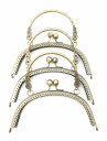 がま口 口金 ハンドメイド 手芸 金属 パーツ ブロンズA 幅約16.5cm 3個セット 資材 手作り 材料 素材 作製 財布 印鑑ケース 小銭入れ 大きめ バ...