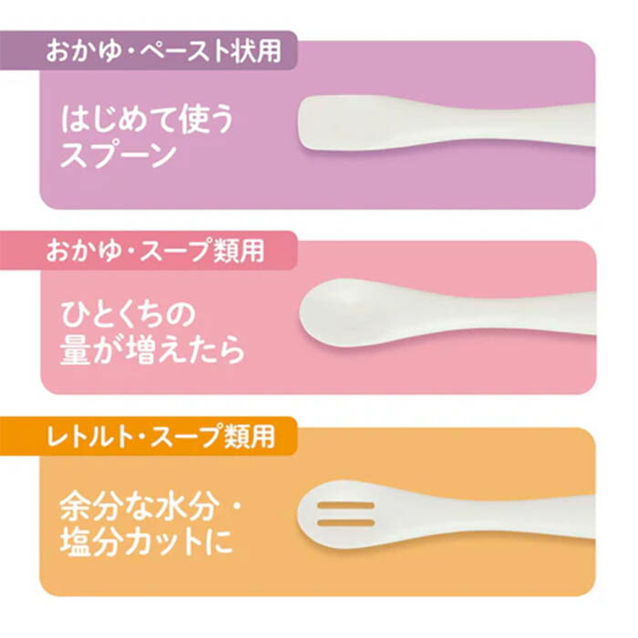 【6月15日P5倍】離乳食スプーン ぱくぱく期 5本セット エジソンママ 長く使える セ...