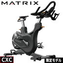 ■商品名：CXC ■商品種別：トレーニングサイクル（インドアバイク・スピンバイク・インドアサイクル・エクササイズバイク） ■用途：業務用（ジム・クラブ・ホテル・マンション・病院・自宅） ■商品特徴 コンソールのないシンプルな構造の業務用MATRIXトレーニングサイクル ・スマートフォンを置くのに便利なストレージラック付き ・操作しやすいレバー式マグネット負荷 ・ハンドルとサドルは上下・前後に調節可能 ・機能性と快適性を備えたマルチポジションハンドルバー ・初心者からプロライダー対応するストラップ付きペダル ■スペック ・コンソール：なし ・心拍計対応：--- ・負荷システム：マグネット ・フライホイール：リア アルミニウム ・シート調節：前後＋上下 ・ハンドルタイプ：マルチポジション/エルゴフォーム ・ハンドル調節：前後＋上下 ・ボトルホルダー：○ ・ドライブシステム：ベルトドライブ ・ペダル：両面（トーケージ＋SPD対応） ・Q-ファクター：155mm ・本体サイズ：123x57x103cm ・本体重量：56kg ・最大使用者重量：158kg ・使用者身長（目安）：147〜200cm ■ブランド（シリーズ）：業務用MATRIX（マトリックス） ■MATRIX（マトリックス）ブランドについて 業務用MATRIXは、1975年の設立以来、世界100カ国以上で販売を行うジョンソンヘルステック社のプレミアムマシンブランドです。 大型スポーツジムやトレーニングジムをはじめ多くのフィットネス施設への導入実績がある業務用フィットネスマシンです。 業務用MATRIXのダイナミックなパフォーマンス、洗練されたデザイン、機能性、オリジナルプログラム、多くの利用者の激しいトレーニングにも耐える品質を提供します。 ■メーカー（製造元）：ジョンソンヘルステックジャパン／ジョンソンヘルステック ■ジョンソンヘルステックについて ジョンソンヘルステック（Johnson Health Tech）は世界100カ国以上で販売を行っているフィットネスマシン専門メーカー（本社：台湾）です。 家庭用フィットネスマシンからスポーツジム向けの業務用フィットネスマシンまで開発・製造・販売を行なっています。 ジョンソンヘルステックが扱うブランドは、家庭用HORIZON・家庭用MATRIX、スポーツジム向けの業務用MATRIXがございます。 ■販売：アルゴグローバル株式会社（アイフィットネスショップ） ■備考：当店はジョンソンヘルステックジャパン（Johnson HealthTech Japan）の正規販売代理店です。 業務用MATRIXを取り扱う数少ないジョンソン正規販売店です。 家庭用HORIZON（ホライズン）・家庭用MATRIX（マトリックス）・業務用MATRIX（マトリックス）を取り扱いしております。 ■業務用フィットネスマシンとは・・・ スポーツクラブや公共体育施設、ホテル、マンション、医療施設向けに開発された商業用フィットネスマシンです。 公共の施設やスポーツジム等のフィットネス施設で不特定多数の方の使用を想定した品質と耐久性を備えています。 操作性（使いやすさ）や機能性（運動プログラムや負荷レベル）だけでなく、ワークアウトの水準を一つ上のレベルに高めるエクササイズ体験を実現しています。 関連キーワード（商品の説明ではございません。） CXC スピンバイク トレーニングバイク スピニングサイクル ジョンソンヘルステック JOHNSON MATRIX マトリックス 業務用 スポーツジム フィットネスジム ホームジム スポーツクラブ フィットネス器具 フィットネスマシン ダイエット エクササイズ 家庭用 室内用 自宅用 ホームフィットネス トレーニング機器 室内トレーニング 健康器具 パーソナルジム 運動器具 スポーツ 運動不足 有酸素運動 シニアフィットネス 高齢者 カロリー消費 シェイプアップ ヒップアップ スタイルアップ リハビリ 介護予防 筋トレ 筋力アップ【商品説明】 ジョンソンヘルステックの業務用トレーニングサイクル「CXC〈業務用MATRIX〉」 スポーツクラブにある業務用フィットネスマシンを施設やご家庭に。 コンソールのないシンプルなデザインで自宅の室内トレーニングやカーディオエリアのトレーニングサイクルに適しています。 初心者からプロライダーまで快適なペダリングを実現した業務用バイクです。 スペック表 製品名CXC 種別トレーニングサイクル（インドアバイク・スピンバイク・インドアサイクル・エクササイズバイク） 用途業務用（ジム・クラブ・ホテル・マンション・病院・自宅） コンソールなし 心拍計対応--- 負荷システムマグネット フライホイールリア アルミニウム シート調節前後＋上下 ハンドルタイプマルチポジション/エルゴフォーム ハンドル調節前後＋上下 ボトルホルダー○ ドライブシステムベルトドライブ ペダル両面（トーケージ＋SPD対応） Q-ファクター155mm 本体サイズ123x57x103cm 本体重量56kg 最大使用者重量158kg 使用者身長（目安）147〜200cm メーカージョンソンヘルステック 注意事項※サイズ未確認の為、納品できないケースがございます。 その際、梱包状態であっても返品にかかる送料手数料、検品代金等が発生する場合がありますのでご注意くださいますようお願い申し上げます。 ※サイズ・重量には多少の誤差が生じる場合がございます。 ※お使いのモニター環境などにより、掲載画像と実際の商品の色味が若干異なる場合がございます。 ※多少の傷・汚れ等がある場合がございます。 ※マシンの仕様は予告なく変更される場合がございます。 ■商品名：CXC ■商品種別：トレーニングサイクル（インドアバイク・スピンバイク・インドアサイクル・エクササイズバイク） ■用途：業務用（ジム・クラブ・ホテル・マンション・病院・自宅） ■商品特徴 コンソールのないシンプルな構造の業務用MATRIXトレーニングサイクル ・スマートフォンを置くのに便利なストレージラック付き ・操作しやすいレバー式マグネット負荷 ・ハンドルとサドルは上下・前後に調節可能 ・機能性と快適性を備えたマルチポジションハンドルバー ・初心者からプロライダー対応するストラップ付きペダル ■スペック ・コンソール：なし ・心拍計対応：--- ・負荷システム：マグネット ・フライホイール：リア アルミニウム ・シート調節：前後＋上下 ・ハンドルタイプ：マルチポジション/エルゴフォーム ・ハンドル調節：前後＋上下 ・ボトルホルダー：○ ・ドライブシステム：ベルトドライブ ・ペダル：両面（トーケージ＋SPD対応） ・Q-ファクター：155mm ・本体サイズ：123x57x103cm ・本体重量：56kg ・最大使用者重量：158kg ・使用者身長（目安）：147〜200cm ■メーカー（製造元）：ジョンソンヘルステックジャパン／ジョンソンヘルステック ■ジョンソンヘルステックについて ジョンソンヘルステック（Johnson Health Tech）は世界100カ国以上で販売を行っているフィットネスマシン専門メーカー（本社：台湾）です。 家庭用フィットネスマシンからスポーツジム向けの業務用フィットネスマシンまで開発・製造・販売を行なっています。 ジョンソンヘルステックが扱うブランドは、家庭用HORIZON・家庭用MATRIX、スポーツジム向けの業務用MATRIXがございます。 ■ブランド（シリーズ）：業務用MATRIX（マトリックス） ■MATRIX（マトリックス）ブランドについて 業務用MATRIXは、1975年の設立以来、世界100カ国以上で販売を行うジョンソンヘルステック社のプレミアムマシンブランドです。 大型スポーツジムやトレーニングジムをはじめ多くのフィットネス施設への導入実績がある業務用フィットネスマシンです。 業務用MATRIXのダイナミックなパフォーマンス、洗練されたデザイン、機能性、オリジナルプログラム、多くの利用者の激しいトレーニングにも耐える品質を提供します。 ■販売：アルゴグローバル株式会社（アイフィットネスショップ） ■業務用フィットネスマシンとは・・・ スポーツクラブや公共体育施設、ホテル、マンション、医療施設向けに開発された商業用フィットネスマシンです。 公共の施設やスポーツジム等のフィットネス施設で不特定多数の方の使用を想定した品質と耐久性を備えています。 操作性（使いやすさ）や機能性（運動プログラムや負荷レベル）だけでなく、ワークアウトの水準を一つ上のレベルに高めるエクササイズ体験を実現しています。 関連キーワード（商品の説明ではございません。） CXC スピンバイク トレーニングバイク スピニングサイクル ジョンソンヘルステック JOHNSON MATRIX マトリックス 業務用 スポーツジム フィットネスジム ホームジム スポーツクラブ フィットネス器具 フィットネスマシン ダイエット エクササイズ 家庭用 室内用 自宅用 ホームフィットネス トレーニング機器 室内トレーニング 健康器具 パーソナルジム 運動器具 スポーツ 運動不足 有酸素運動 シニアフィットネス 高齢者 カロリー消費 シェイプアップ ヒップアップ スタイルアップ リハビリ 介護予防 筋トレ 筋力アップ