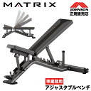 【2年保証 マット付属】 ジョンソンヘルステック MABR1 JOHNSON MATRIX マトリックス アジャスタブルベンチ トレーニングベンチ ウエイトベン...