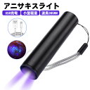 アニサキスライト 充電式 ブラックライト UVライト アニサキス アニサキス検出 強力 USB ハイパワー 充電 LED 人気 便利 多用途 釣り 生活 食事 対策 掃除 アニサキス 発見 ライト ストラップ付き