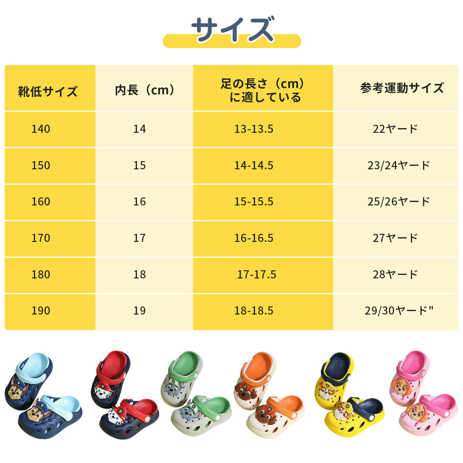 パウパトロール サンダル EVAサンダル キッ...の紹介画像2